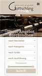 Mobile Screenshot of gottschling-klaviere.de