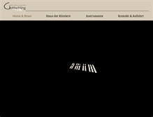 Tablet Screenshot of gottschling-klaviere.de